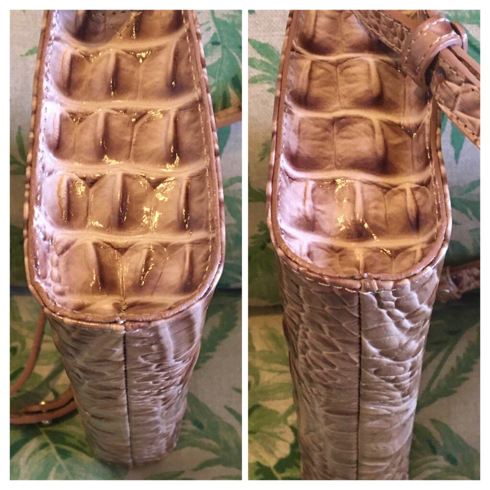 ‼️SOLD‼️NWOT Brahmin Sienna Crossb in Tobacco🌴🤎 - Picture 6 of 10